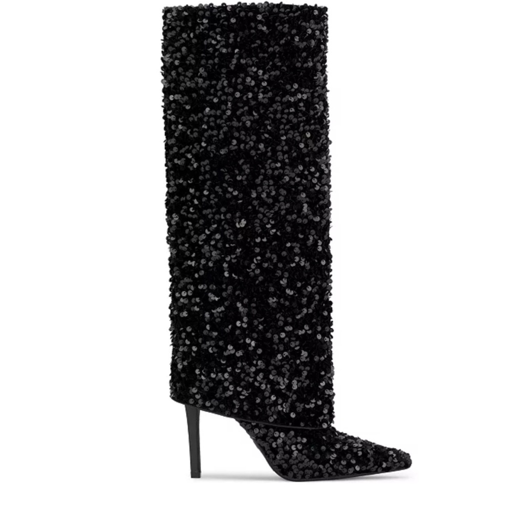 I.N.C. Skylar Black Sequin Boot *BRAND NEW*